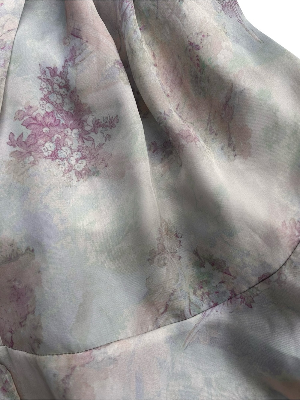 Victoria's Secret Kimono Robe Satin Belted Sleeve Lightweight Size XS/S - Picture 7 of 14